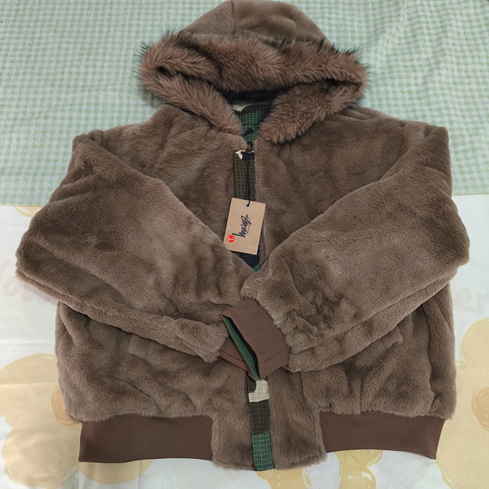 Stüssy Reversible Camouflage Hooded Jacket - Picture 10 of 16